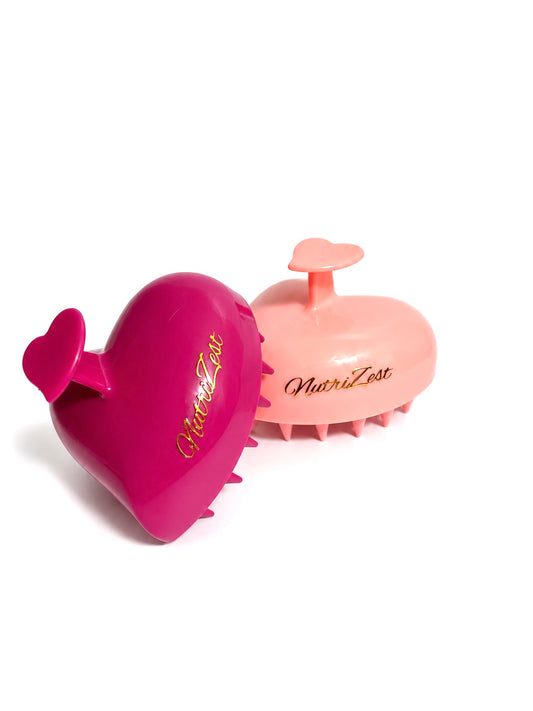 Heart-Shaped Scalp Massage Brush