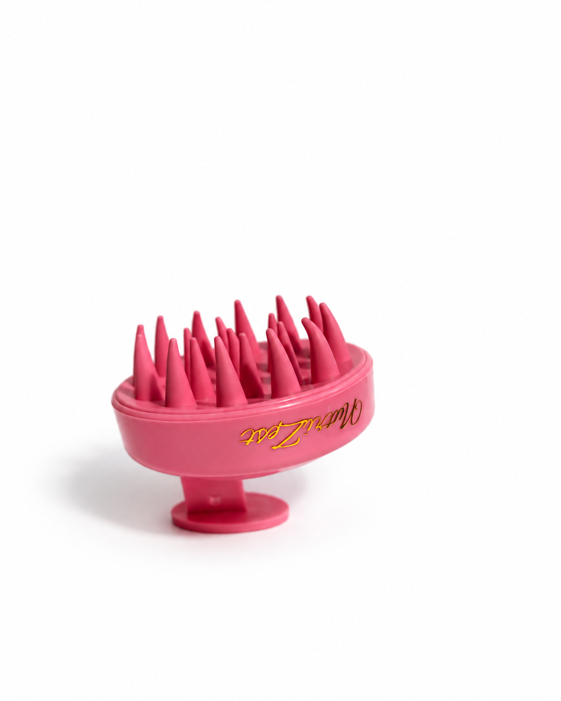 Silicone Scalp Massager Brush for Hair Care & Shampoo