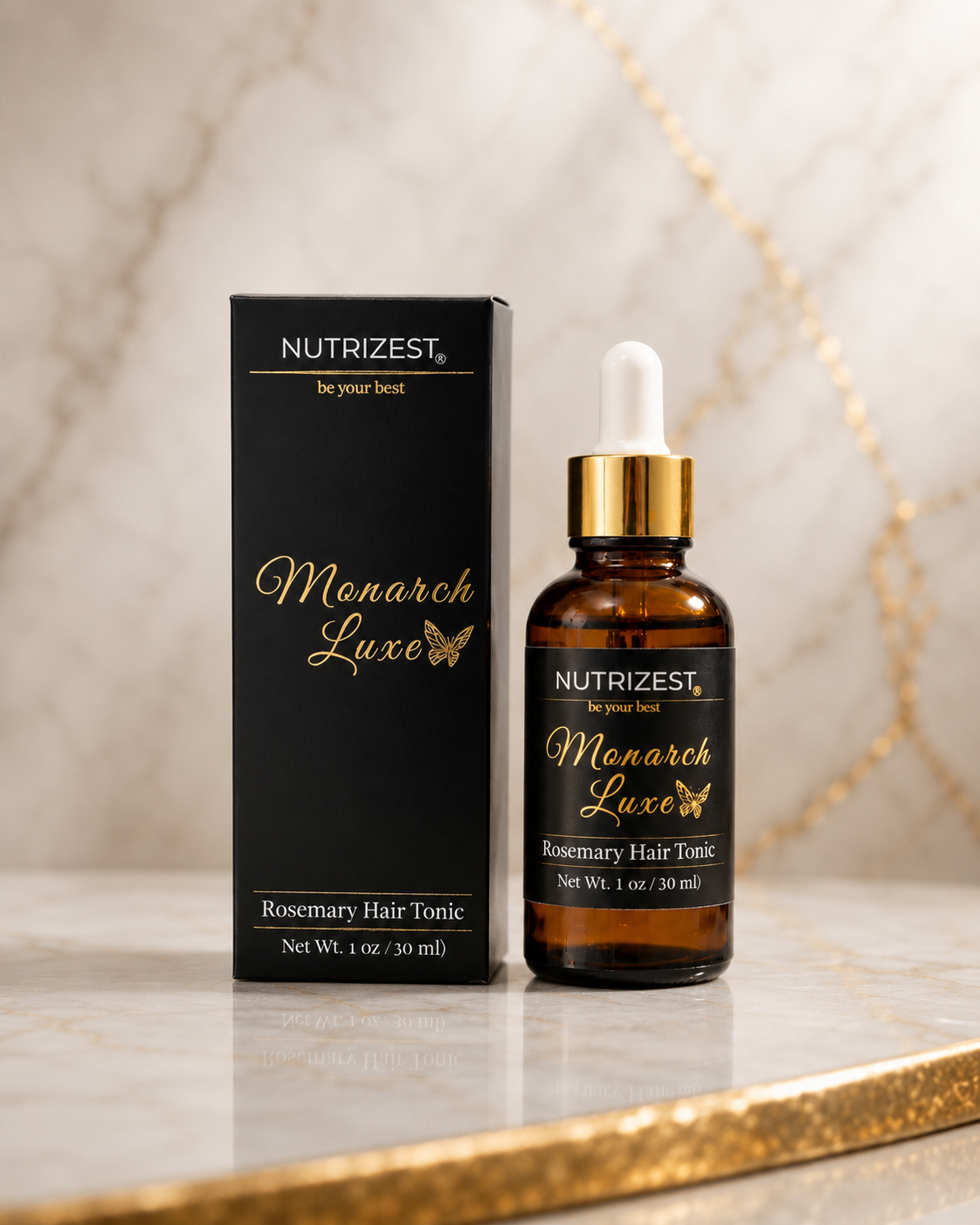 Natural Rosemary Hair Oil for Growth & Scalp Care