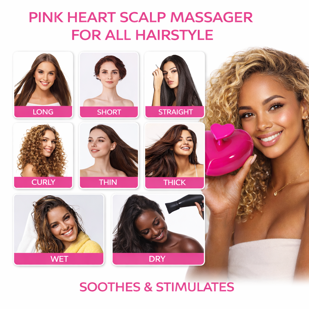 Scalp Massager Brush for Hair Care