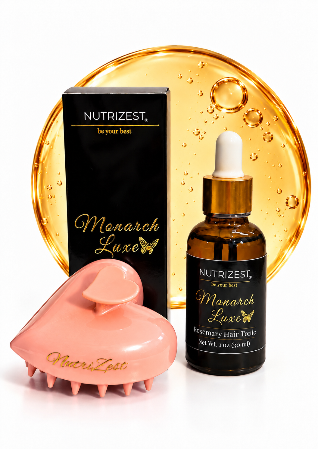 100% Natural Rosemary Hair Growth, Shine & Volume Kit